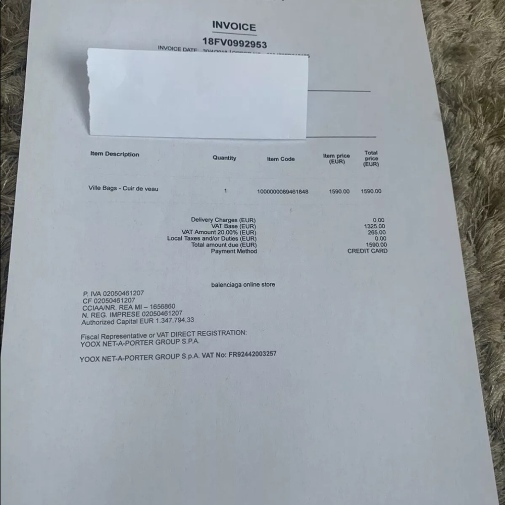 ***SOLD*** Balenciaga Ville Top Handle - Picture 9 of 10